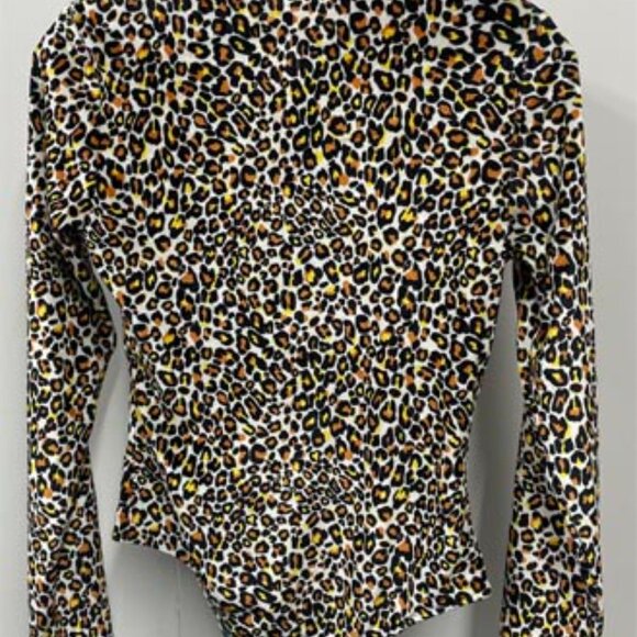 LONG SLEEVE BODYSUIT (CHEETAH ) - Picture 7 of 9